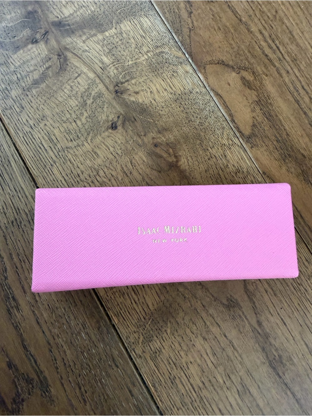 Isaac Mizrahi Pink Sunglasses Case